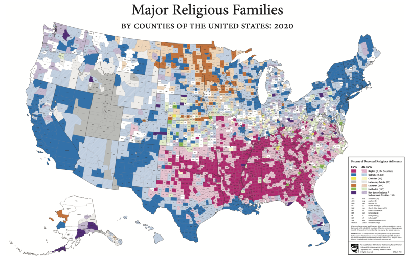 major religious families